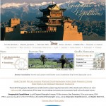 GeoEx ~ Homepage Design